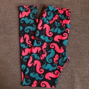 LulaRoe Seahorse Leggings